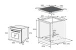OK. OBC 2151 A – Einbauherdset, 70 l, 4 Kochzonen, Energieeffizienzklasse A – Bild 2