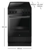 OK. OFC 12321-2 B A – Standherd, 62 l, 4 Kochzonen, Energieeffizienzklasse A – Bild 4