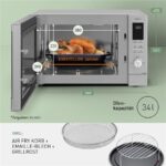 Panasonic NN-CD 88 QSEPG – Kombi-Mikrowelle, 34 l, 1000 W, mit Grill – Bild 5