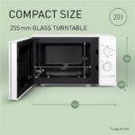 Panasonic NN-E20JWMEBG – Mikrowelle, 20 l, 800 W – Bild 3