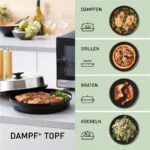 Panasonic NN-GD38QSEPG – Microwave Oven, 29 l, 1000 W, mit Grill – Bild 3