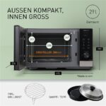 Panasonic NN-GD38QSEPG – Microwave Oven, 29 l, 1000 W, mit Grill – Bild 4