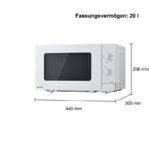 Panasonic NN-SM 21 QWEPG – Mikrowelle, 20 l, 800 W – Bild 4