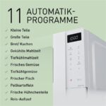 Panasonic NN-ST21QWEPG – Mikrowelle, 20 l, 800 W – Bild 5