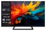 Peaq PTV 32GQF-5025C – QLED-Fernseher, 32 Zoll, Full HD, 60 Hz