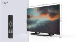 Peaq PTV 32GQF-5025C – QLED-Fernseher, 32 Zoll, Full HD, 60 Hz – Bild 2