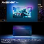 Philips Ambilight 65OLED761/12 – OLED-Fernseher, 65 Zoll, 4K Ultra HD, 120 Hz – Bild 2