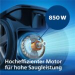 Philips XB2130/11 2000 Serie beutellos – Beutelloser Staubsauger, 850 W, 1,3 l Staubbehälter – Bild 2