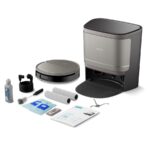 Philips XU9100/10 HomeRun 9000 Series Aqua – Saugroboter mit Wischfunktion, bis 280 min Laufzeit, Lasernavigation – Bild 2