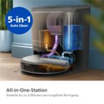 Philips XU9100/10 HomeRun 9000 Series Aqua – Saugroboter mit Wischfunktion, bis 280 min Laufzeit, Lasernavigation – Bild 4