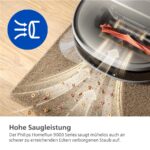 Philips XU9100/10 HomeRun 9000 Series Aqua – Saugroboter mit Wischfunktion, bis 280 min Laufzeit, Lasernavigation – Bild 6