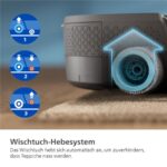 Philips XU9100/10 HomeRun 9000 Series Aqua – Saugroboter mit Wischfunktion, bis 280 min Laufzeit, Lasernavigation – Bild 7