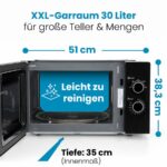 Proficook PC-MW 1354 – Mikrowelle, 30 l, 1520 W – Bild 3