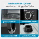 Proficook PC-MW 1354 – Mikrowelle, 30 l, 1520 W – Bild 6