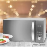 Proficook PC-MWG 1176 H SILBER 23L – Mikrowelle, 23 l, 800 W, mit Grill – Bild 5