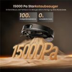 Proscenic QR20 – Saugroboter mit Wischfunktion, bis 200 min Laufzeit, Lasernavigation – Bild 2