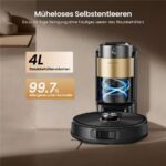 Proscenic QR20 – Saugroboter mit Wischfunktion, bis 200 min Laufzeit, Lasernavigation – Bild 4