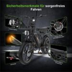 Rcb G19 DP Citybike – E-Bike (Citybike), 250 W, 1040 Wh, bis 130 km Reichweite (Art.-Nr. 157966761) – Bild 6