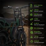 Rcb G19 DP Citybike – E-Bike (Citybike), 250 W, 1040 Wh, bis 130 km Reichweite (Art.-Nr. 158542726) – Bild 5