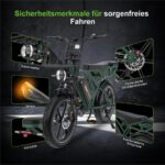 Rcb G19 DP Citybike – E-Bike (Citybike), 250 W, 1040 Wh, bis 130 km Reichweite (Art.-Nr. 158542726) – Bild 6