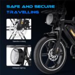Rcb G19 mini Citybike – E-Bike (Citybike), 250 W, bis 70 km Reichweite – Bild 6