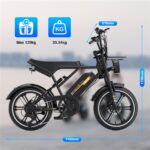 Rcb G19 mini Citybike – E-Bike (Citybike), 250 W, bis 70 km Reichweite – Bild 7