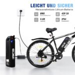 Rcb RK15 Mountainbike – E-Bike (Mountainbike), 250 W, 36 V / 10,4 Ah (374 Wh), bis 50 km Reichweite (Art.-Nr. 173002181) – Bild 6