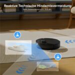 Roborock Q10 S5+ – Saugroboter mit Wischfunktion, bis 150 min Laufzeit, Lasernavigation (generalüberholt) – Bild 6