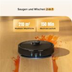 Roborock Q7 M5 – Saugroboter mit Wischfunktion, bis 150 min Laufzeit, Lasernavigation (generalüberholt) (Art.-Nr. 171762547) – Bild 4