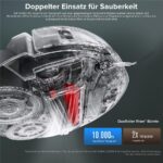 Roborock Qrevo Master Weiß – Saugroboter mit Wischfunktion, bis 180 min Laufzeit, Lasernavigation (generalüberholt) – Bild 5