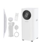 Rowenta AU5020 Turbo Cool – Mobiles Klimagerät, 10.000 BTU/h, bis 83 m², Energieeffizienzklasse A