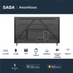 Saba SA50Z1QF – QLED-Fernseher, 50 Zoll, Full HD, 60 Hz – Bild 4