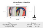 Samsung GQ55LS03H – LED-Fernseher, 55 Zoll, 4K Ultra HD, 144 Hz – Bild 7