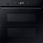 Samsung NV7B45502AK/U1 Dual Cook Flex – Einbaubackofen, 76 l, Energieeffizienzklasse A+, Pyrolyse