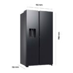 Samsung RS80F66KBFEF RS80F – Side-by-Side-Kühlschrank, 634 l, Energieeffizienzklasse B, No Frost – Bild 2