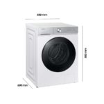Samsung WW11DB8B95GHU2 Bespoke – Waschmaschine, 11 kg, 1400 U/min, Energieeffizienzklasse A – Bild 2