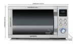 Severin MW 7774 – Mikrowelle, 25 l, 900 W, mit Grill – Bild 2