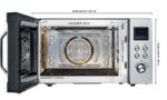 Severin MW 7777 – Mikrowelle, 25 l, 900 W, mit Grill – Bild 2