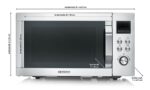 Severin MW 7918 – Mikrowelle, 25 l, 900 W, mit Grill – Bild 2
