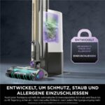 Shark IP3251EUT PowerDetect Clean & Empty für Tierhaare – Akku-Staubsauger, 380 W, 0,28 l Staubbehälter, bis 70 min Laufzeit – Bild 5