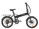 Sharp FD03EB Kompakt-/Faltrad – E-Bike (Faltrad), 250 W, 36 V / 7,5 Ah (470 Wh), bis 60 km Reichweite
