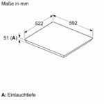 Siemens ED651HQB1E – Induktionskochfeld, 4 Kochzonen, 59 cm, 7400 W – Bild 2