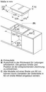 Siemens ED811HQ26E – Induktionskochfeld (autark), 2 Kochzonen, 7400 W – Bild 17