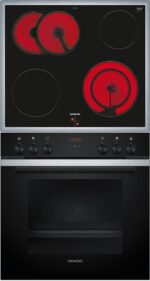 Siemens EQ211KB11 – Einbauherdset, 71 l, 4 Kochzonen, Energieeffizienzklasse A+