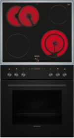Siemens EQ412TAAB iQ100 – Einbauherdset, 66 l, 4 Kochzonen, Energieeffizienzklasse A