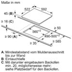 Siemens ET61RBNA1E – Glaskeramik-Kochfeld (autark), 4 Kochzonen, 59 cm, 7500 W – Bild 2