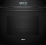 Siemens HR776G1 B1 – Einbaubackofen, 71 l, Energieeffizienzklasse A+, Pyrolyse