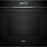 Siemens HR776G1 B1 – Einbaubackofen, 71 l, Energieeffizienzklasse A+, Pyrolyse