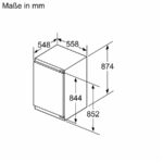 Siemens KI21RADD1 iQ500 – Einbaukühlschrank, 136 l, Energieeffizienzklasse D – Bild 3