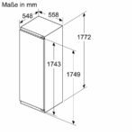 Siemens KI81RADD0 iQ500 – Einbaukühlschrank, 310 l, Energieeffizienzklasse D – Bild 5